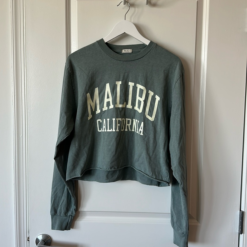 MALIBU JOHN GALT CROP LONG SLEEVE